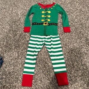 Wondershop Green and Red Kids Pajama Set